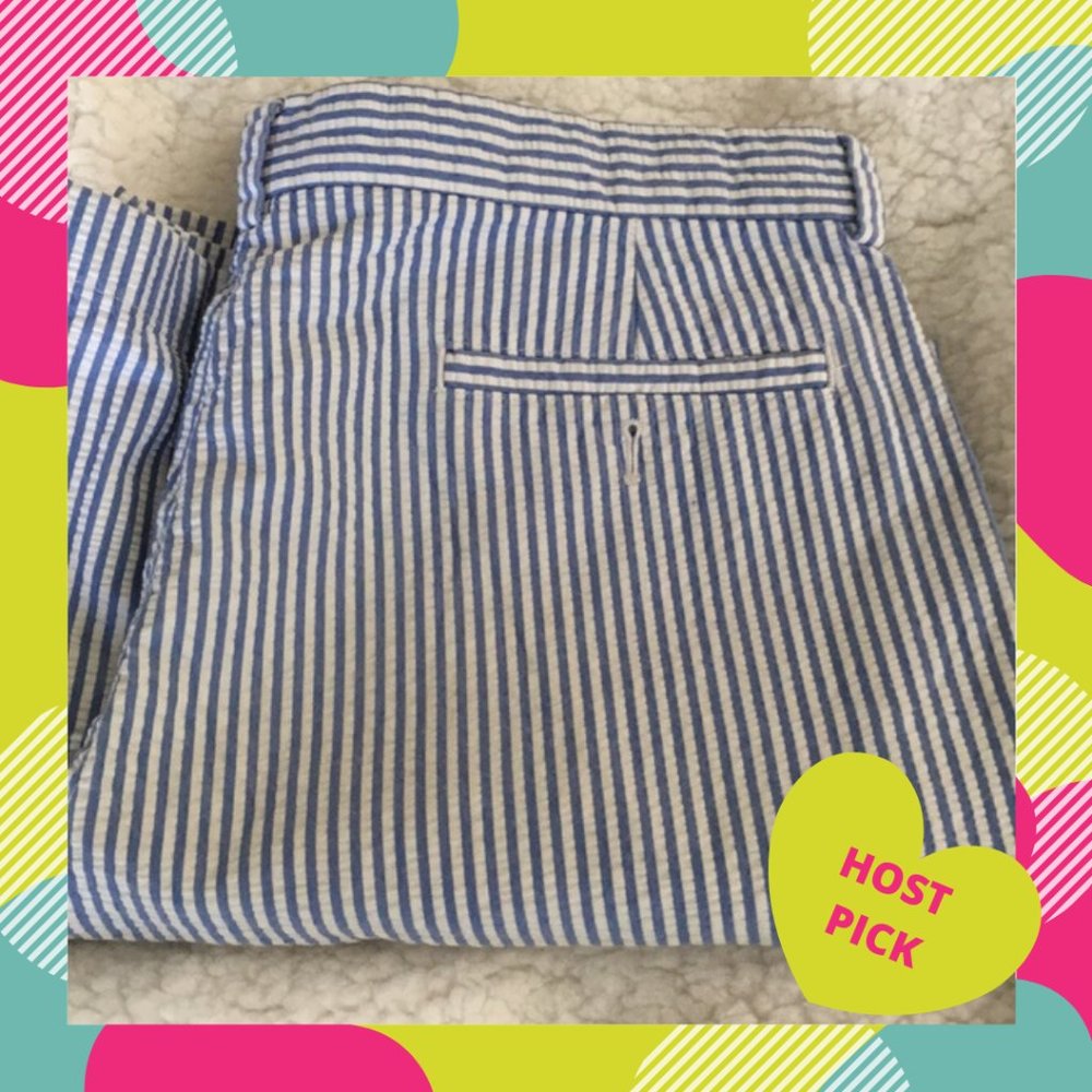 Brooks Brothers Seersucker Shorts - Size 18